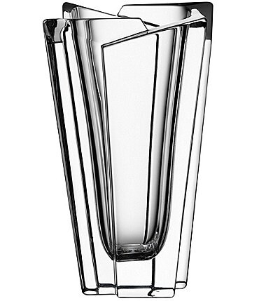 Image of Orrefors Glacial Collection Crystal Vase