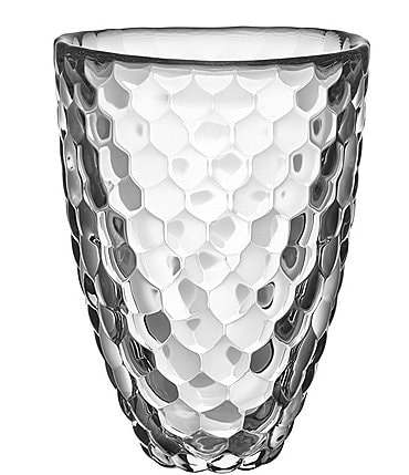 Image of Orrefors Raspberry Crystal Vase