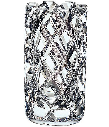 Image of Orrefors Sofiero Cylinder Crystal Vase