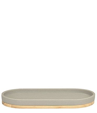Image of Oscar/Oliver Colwell Collection Resin/Wood Bath Accessory Tray