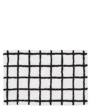 Image of Oscar/Oliver White Maverick Textured Bath Rug
