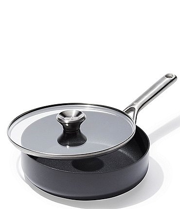 Image of OXO Ceramic Professional Non-Stick 3-Quart Saute Pan with Lid