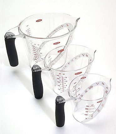 Image of OXO International 3-Piece Angled Measuring Cup Set