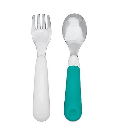 Image of OXO Tot On-the-Go Fork and Spoon Set