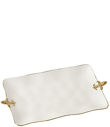 Image of Pampa Bay Fleur-De-Lis Collection Rectangular Platter