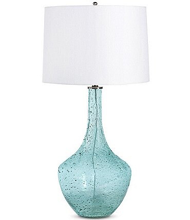 Image of Park Hill Coastal Cottage Collection Mira Seeded Glass Lamp