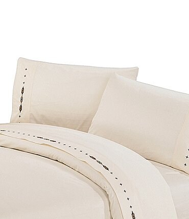 Image of Paseo Road by HiEnd Accents 350-Thread Count Socorro Collection Embroidered Sheet Set