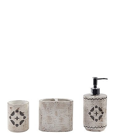 Image of Paseo Road by HiEnd Accents Dakota Ceramic 3-Piece Bath Countertop Accessory Set
