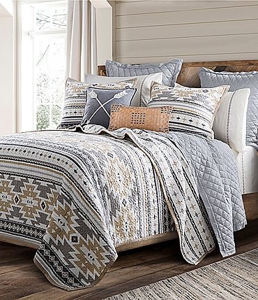 Image of Paseo Road by HiEnd Accents Desert Sage Southwestern Reversible Quilt Mini Set