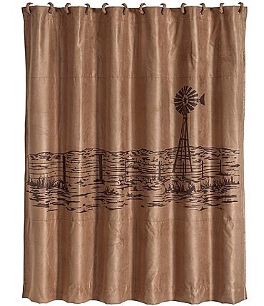 Image of Paseo Road by HiEnd Accents Jasper Landscape Shower Curtain