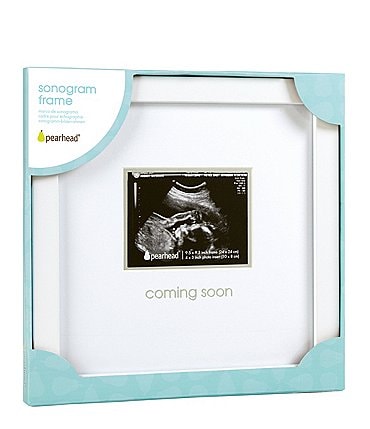 Image of Pearhead Baby Sonogram Photo Frame
