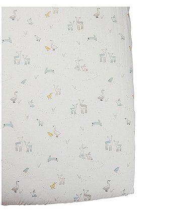 Image of Pehr Baby Animal Just Hatched Crib Sheets