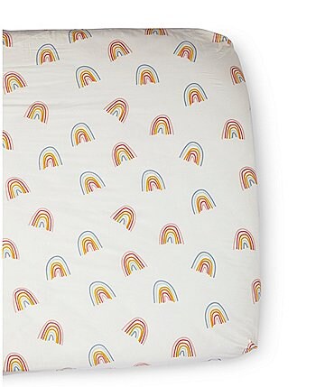 Image of Pehr Baby Happy Days Rainbow Crib Sheets