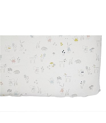 Image of Pehr Baby Magical Forest Animal Print Crib Sheets