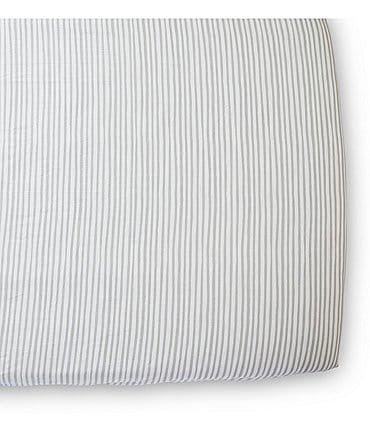 Image of Pehr Baby Stripes Away Organic Cotton Crib Sheets