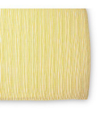 Image of Pehr Baby Stripes Away Organic Cotton Crib Sheets