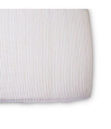 Image of Pehr Baby Stripes Away Organic Cotton Crib Sheets