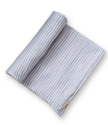 Image of Pehr Baby Stripes Away Organic Cotton Swaddle Blanket