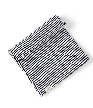 Image of Pehr Baby Stripes Away Organic Cotton Swaddle Blanket