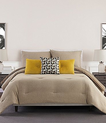 Image of Kravet Modern Swirl Matelasse Comforter Mini Set