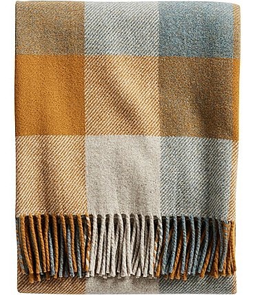 Image of Pendleton Eco-Wise Wool Washable Fringed Throw
