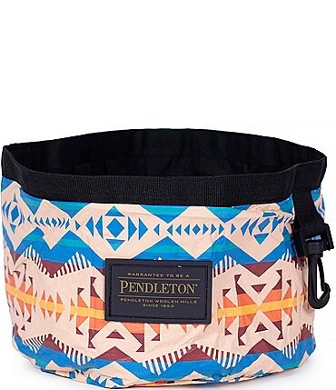 Image of Pendleton Los Lunas Patterned Pet Travel Water Bowl