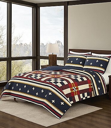 Image of Pendleton Scout Stripe Coverlet Mini Set