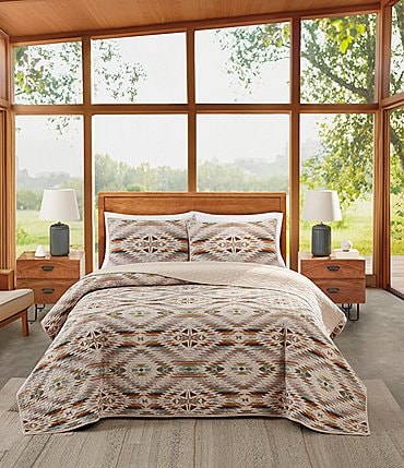 Image of Pendleton Summerland Southwestern Print Coverlet Mini Set