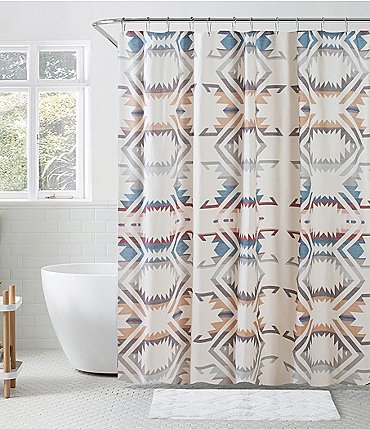 Image of Pendleton White Sands OEKO-TEX® Shower Curtain