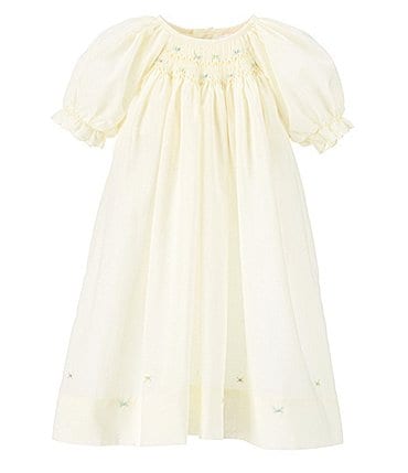 Image of Petit Ami Baby Girls 3-9 Months Smocked Dress