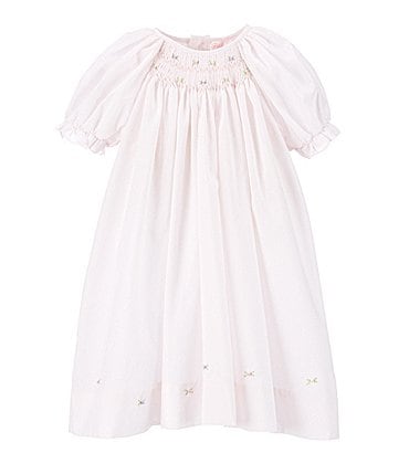 Image of Petit Ami Baby Girls 3-9 Months Smocked Dress