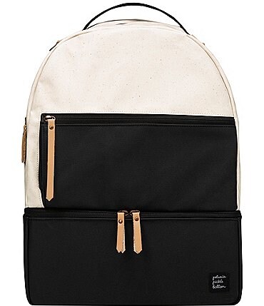 Image of Petunia Pickle Bottom Colorblock Axis Canvas Backpack Diaper Bag