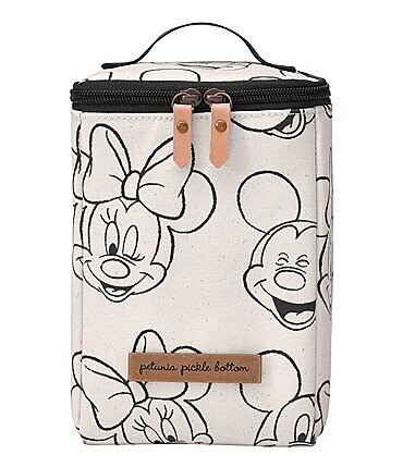 Image of Petunia Pickle Bottom Cool Pixel Plus Bag - Sketchbook Mickey & Minnie