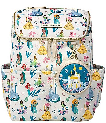 Image of Petunia Pickle Bottom X Disney Method Backpack Diaper Bag - Princess Courage & Kindness