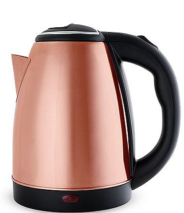 Image of Pinky Up Parker Rose Gold Electric Tea Kettle