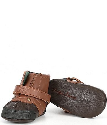Image of Polo Ralph Lauren Boys' Conquered Boot Crib Shoes (Infant)