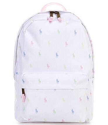 Image of Polo Ralph Lauren Kids Multi Pony Player Print Backpack