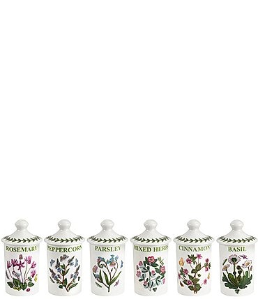 Image of Portmeirion Botanic Garden Assorted Spice Jars