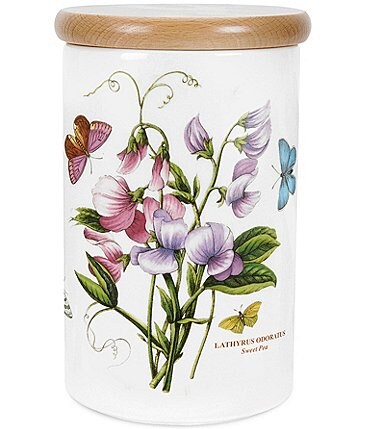 Image of Portmeirion Botanic Garden Sweet Pea  Airtight Canister
