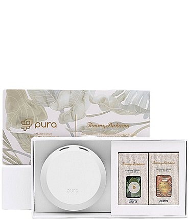 Image of Pura 4 Smart Fragrance Diffuser x Tommy Bahama Fragrance Set