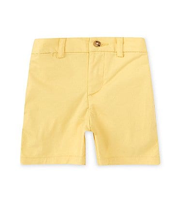 Image of Ralph Lauren Baby Boys 3-24 Months Flex Abrasion Twill Shorts