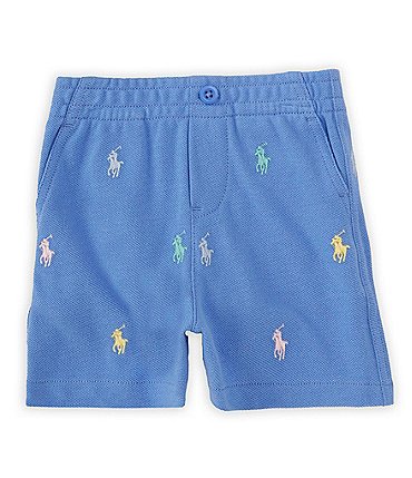 Image of Ralph Lauren Baby Boys 3-24 Months Polo Prepster Mesh Shorts