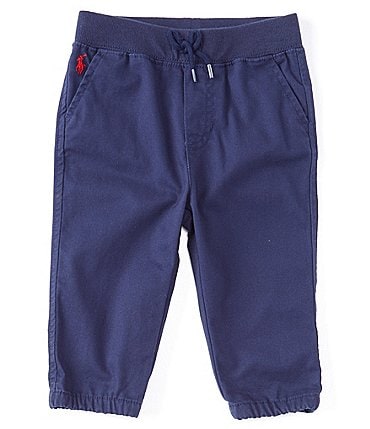 Image of Ralph Lauren Baby Boys 3-24 Months Pull-On Flat Front Chino Pants