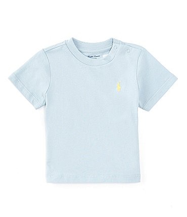 Image of Ralph Lauren Baby Boys 3-24 Months Short-Sleeve Crewneck Jersey T-Shirt