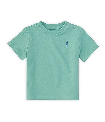 Image of Ralph Lauren Baby Boys 3-24 Months Short-Sleeve Crewneck Jersey T-Shirt
