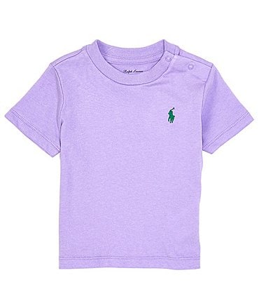 Image of Ralph Lauren Baby Boys 3-24 Months Short Sleeve Jersey T-Shirt