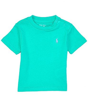 Image of Ralph Lauren Baby Boys 3-24 Months Short Sleeve Jersey T-Shirt