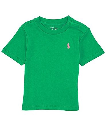 Image of Ralph Lauren Baby Boys 3-24 Months Short-Sleeve Jersey T-Shirt