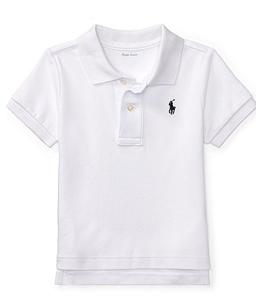 Image of Ralph Lauren Baby Boys 3-24 Months Interlock Polo Shirt