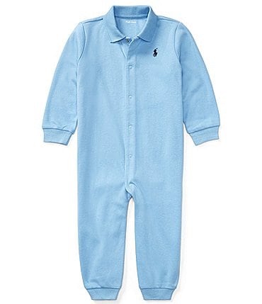Image of Ralph Lauren Childrenswear Baby Boys Newborn-12 Months Classic Coverall